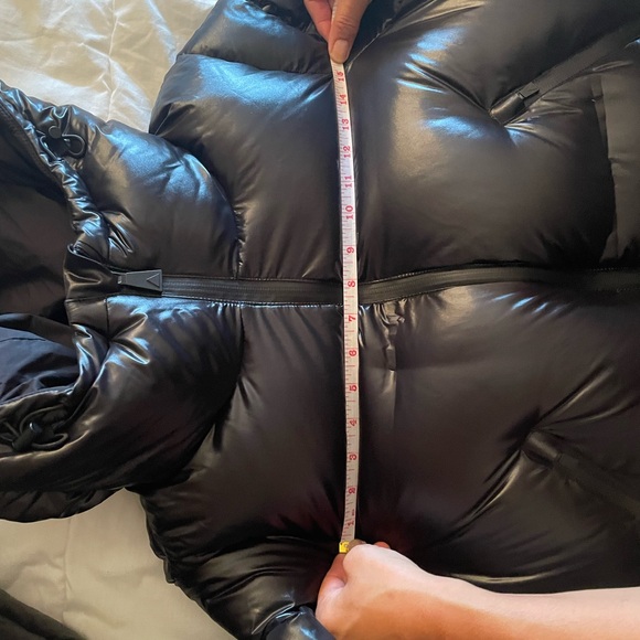 Space Black Aztech Minnie Nuke Suit Ski Puffer Jacket SIZE 42 - Picture 14 of 16